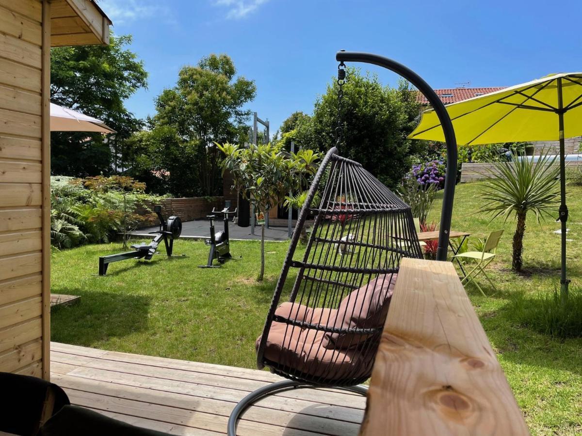La Wodapalousa, Surf & Crossfit Guesthouse, 800M From Beach Bidart Luaran gambar